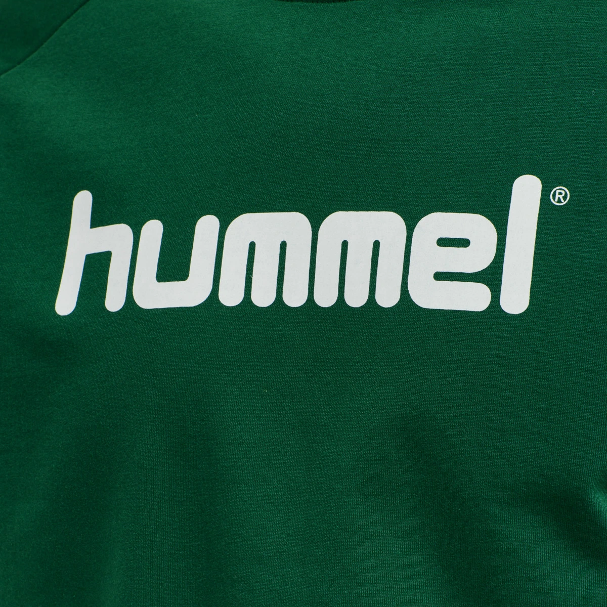 HUMMEL Damen_Sweatshirt_HMLGO_COTTON_LOGO 203519 6140 EVERGREEN