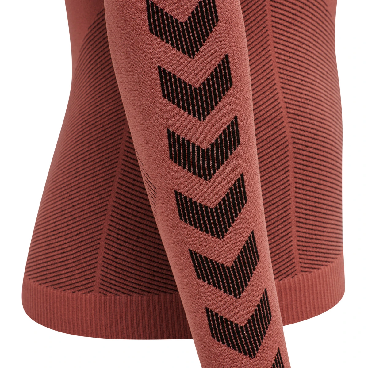 HUMMEL Damen_Hemd__FIRST_SEAMLESS_JERSEY_L_S_WOMAN 202645 3250 MARSALA