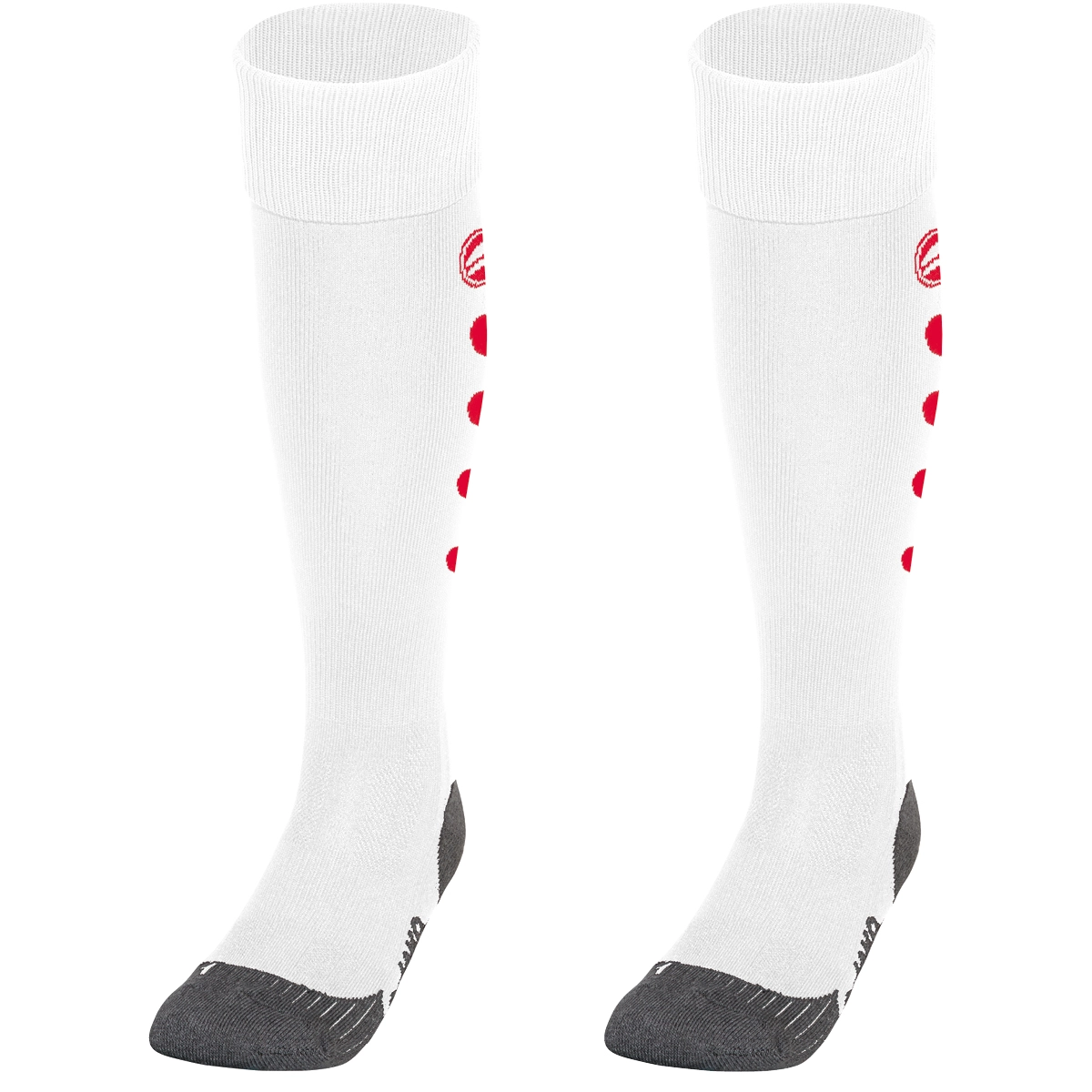 10 weiß/sportrot