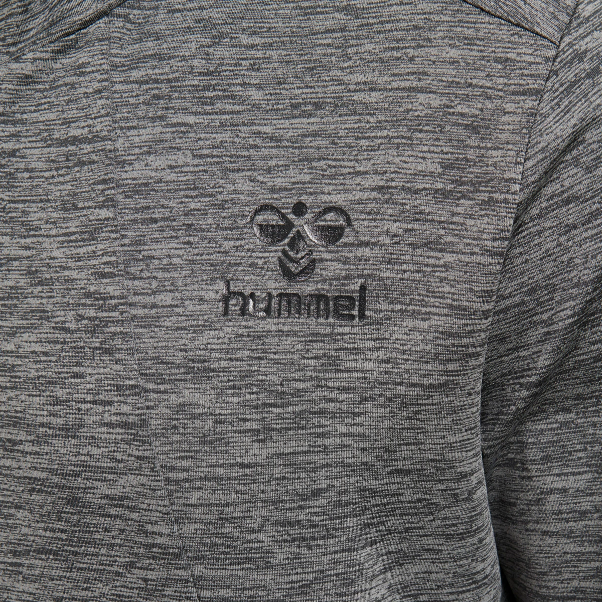 HUMMEL Herren_Unterjacke_hmlASTON_ZIP 206488 2007 DARK GREY MELANGE