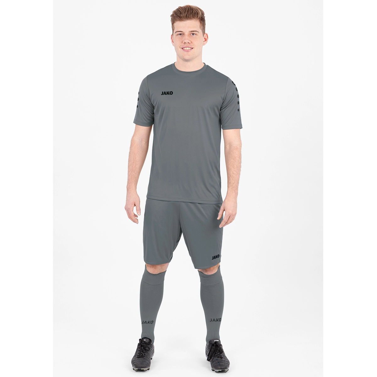 JAKO Herren_Trikot_Team_KA 4233 40 steingrau