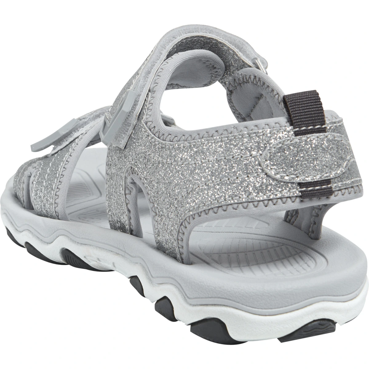 HUMMEL SANDAL_GLITTER_JR 203306 1508 SILVER