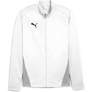 PUMA Herren Jacke teamGOAL Training Jacket PUMA Herren_Jacke_teamGOAL_Training_Jacket 658633 004 PUMA White-Feather Gray-PU