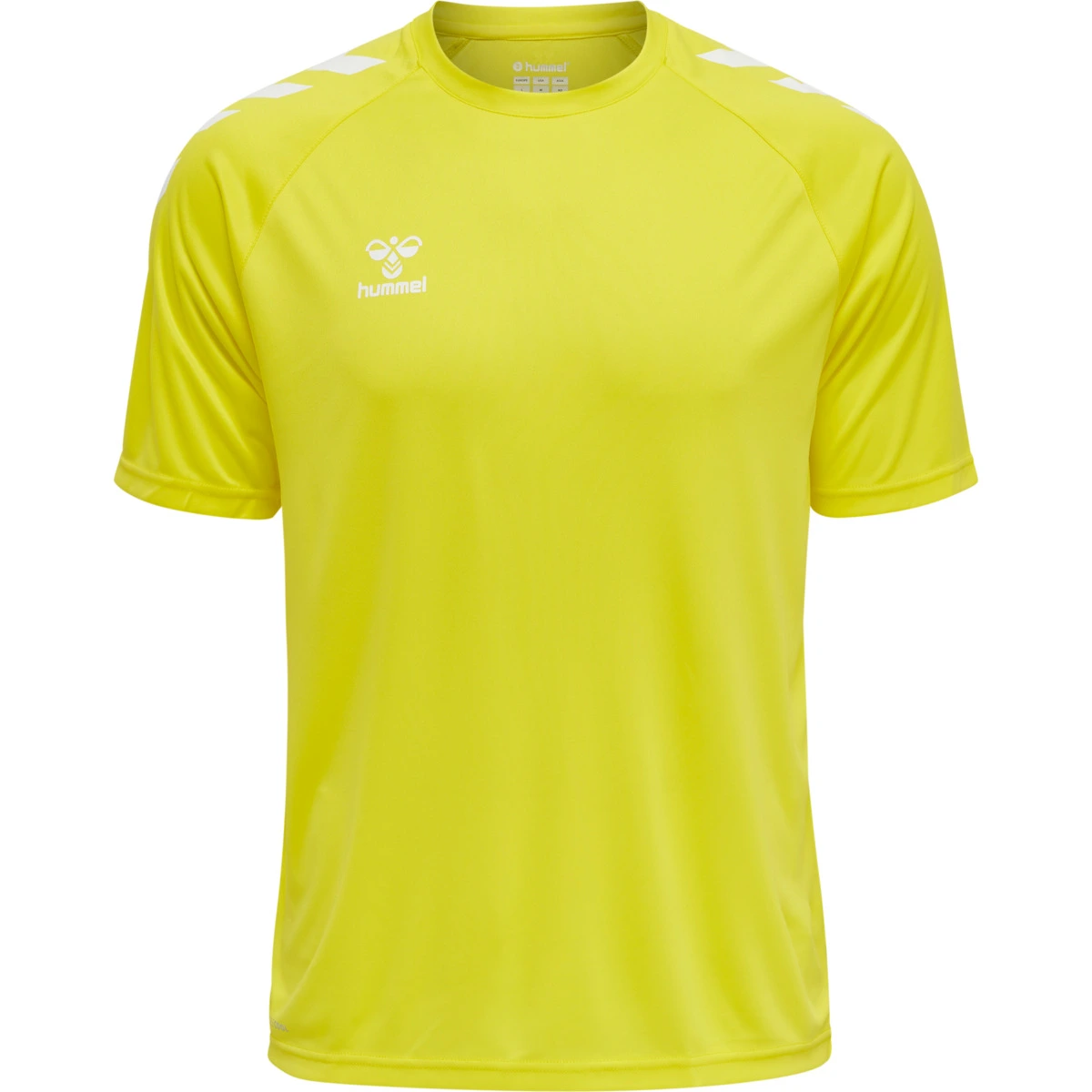 HUMMEL HUMMEL_Unisex_Adults_Unisex_Adult_hmlCORE_XK_CORE_POLY_T_SHIRT_S_S 211943 5269 BLAZING YELLOW