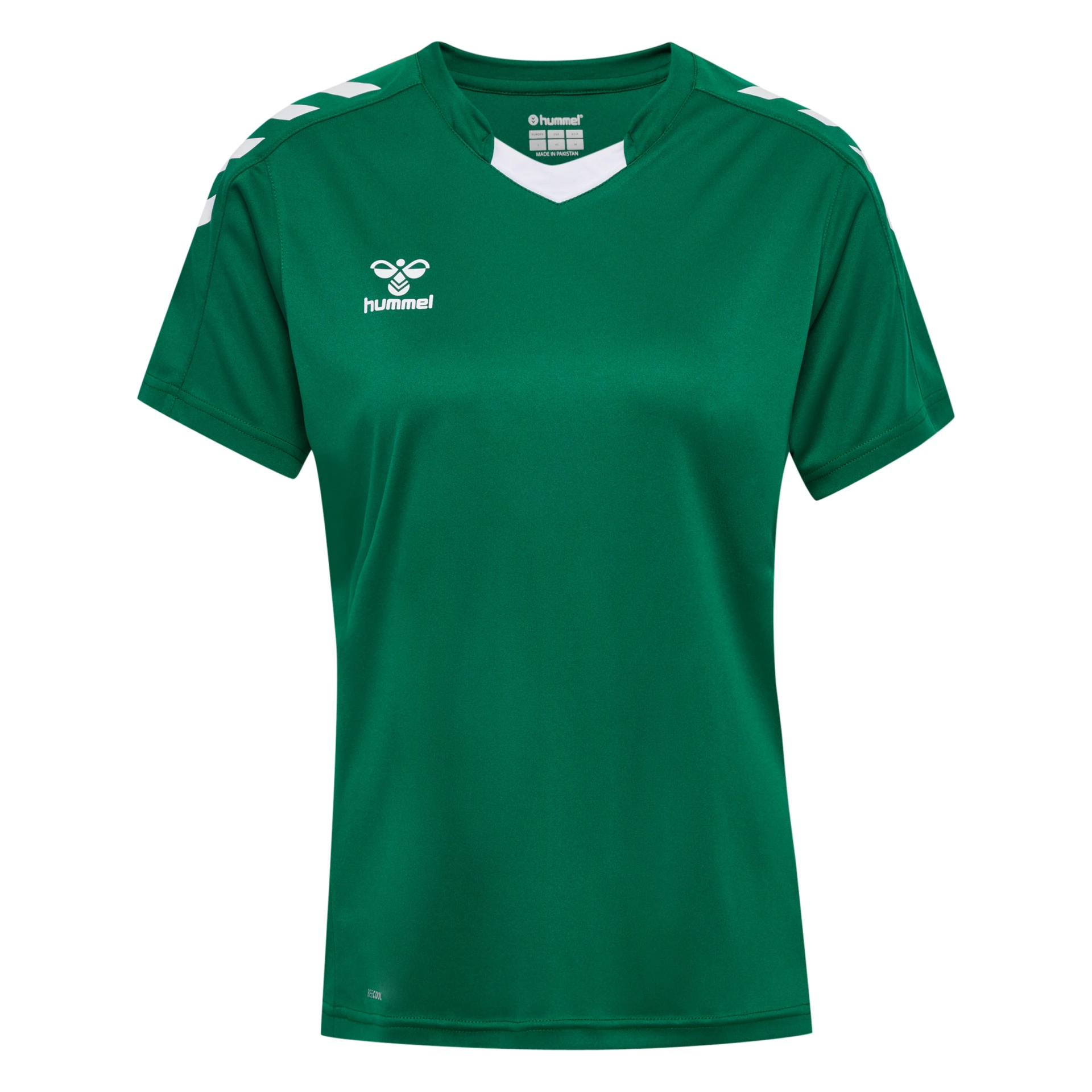 HUMMEL hmlCORE_XK_POLY_JERSEY_S_S_WOMAN 211457 6140 EVERGREEN