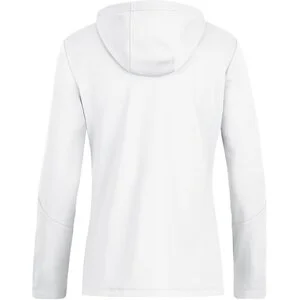 JAKO Damen_Kapuzensweat_Kapuzenjacke_Power A4T023DA6823D 004 weiß/rot