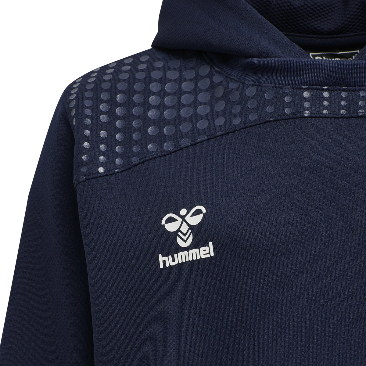 HUMMEL Kinder_Kapuzensweat_hmlLEAD_POLY_HOODIE 207410 7026 MARINE