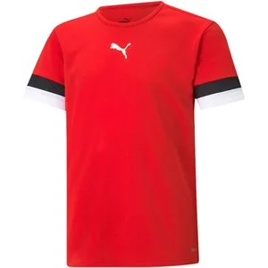 PUMA Kinder_Fantrikot_teamRISE_Jersey_Jr A4T013704938 001 PUMA RED-PUMA BLACK-PUMA W