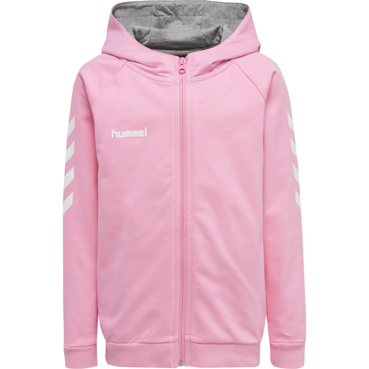 HUMMEL HMLGO_KIDS_COTTON_ZIP_HOODIE 204231 3257 COTTON CANDY