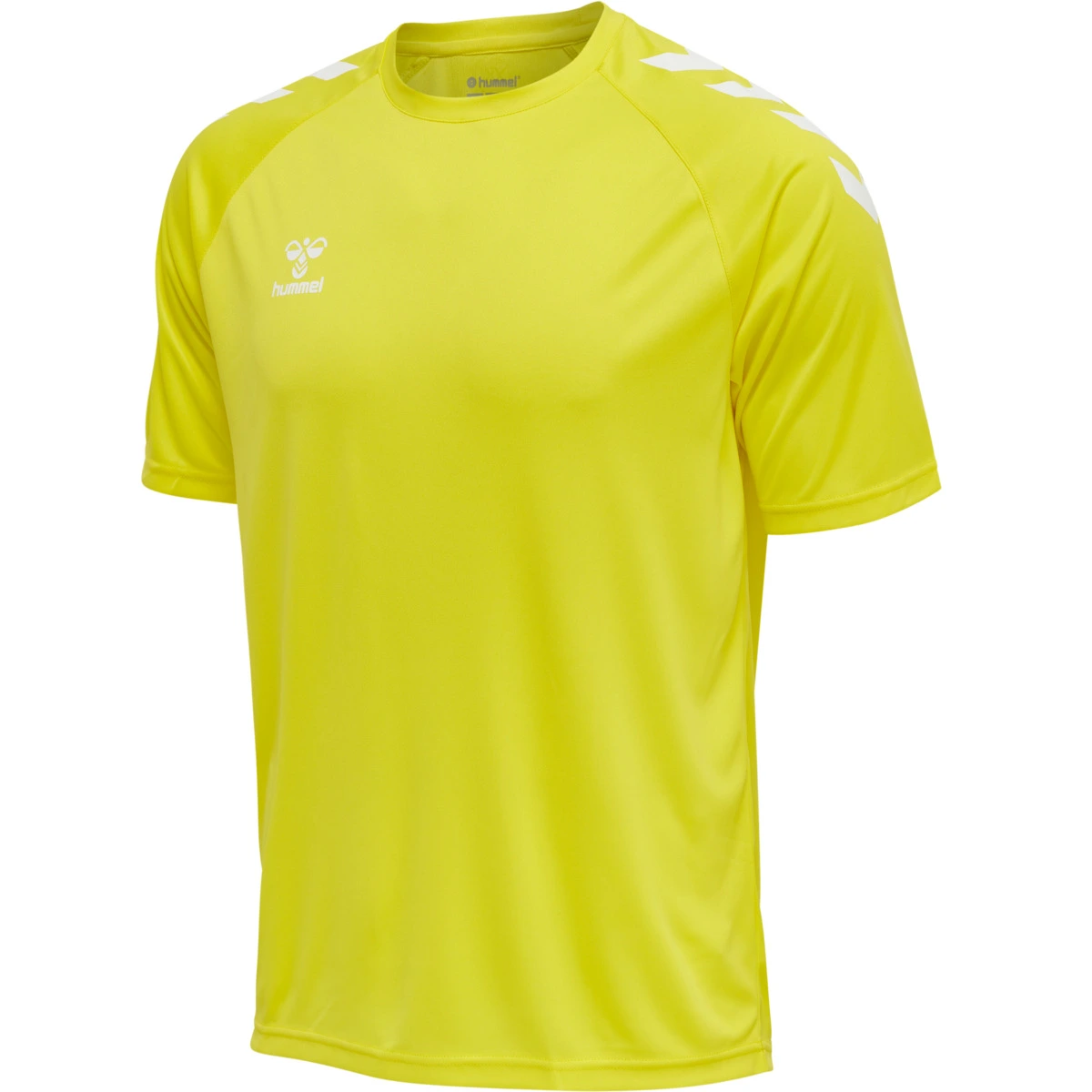 HUMMEL HUMMEL_Unisex_Adults_Unisex_Adult_hmlCORE_XK_CORE_POLY_T_SHIRT_S_S 211943 5269 BLAZING YELLOW