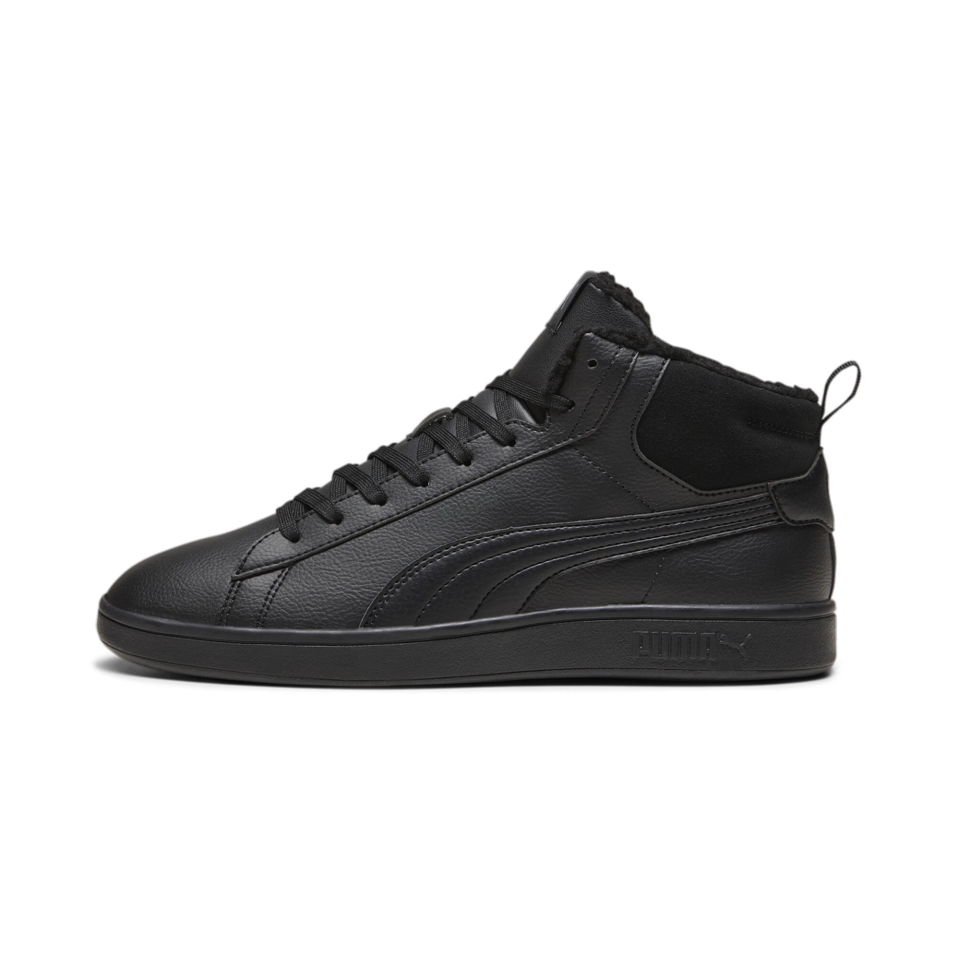 PUMA Puma_Smash_30_Mid_WTR 392335 001 PUMA BLACK-SHADOW GRAY