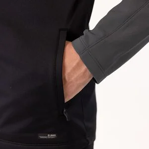 JAKO Herren_Sportanzug_Polyesterjacke_Iconic A4T027JU9324 801 schwarz/anthrazit