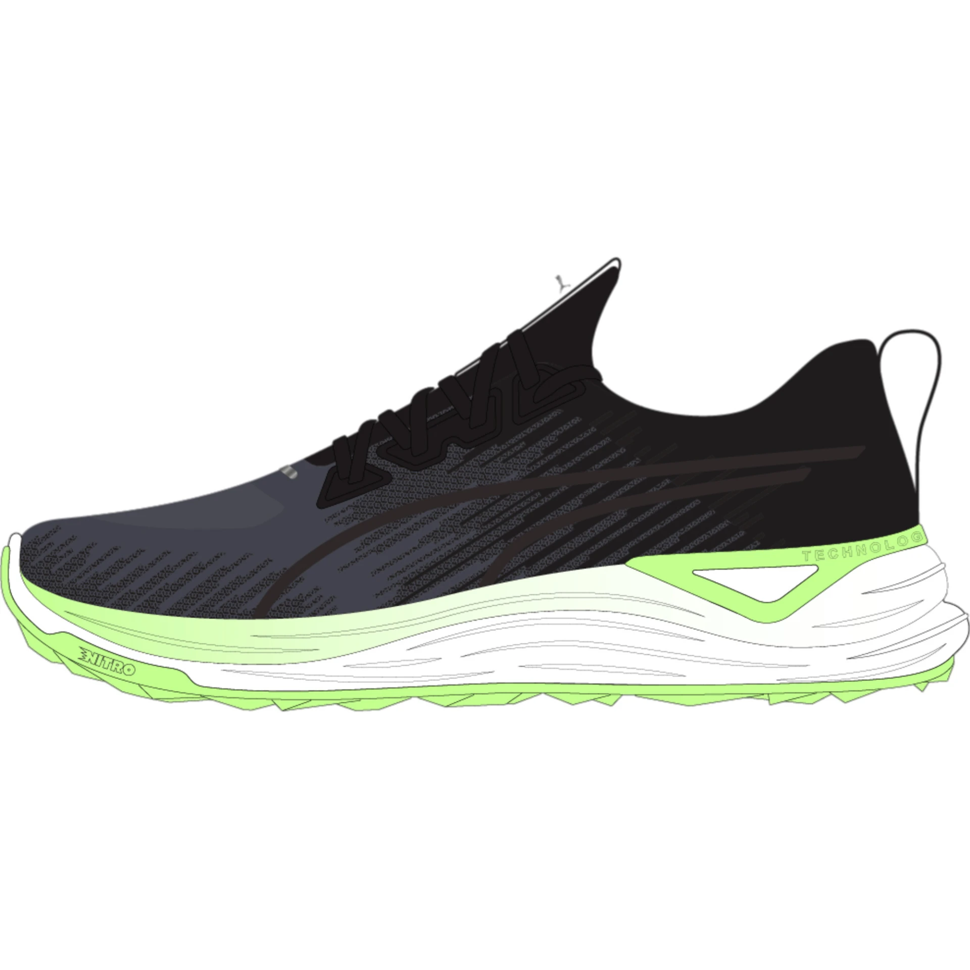 PUMA Electrocat_NITRO 378826 001 PUMA Black-Strong Gray-Fas