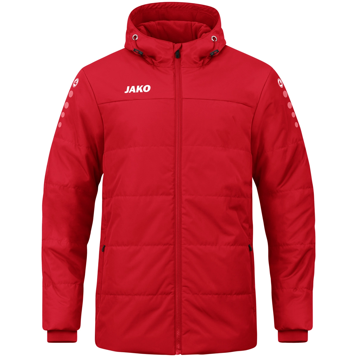 JAKO Coachjacke_Team_mit_Kapuze 7103 100 rot