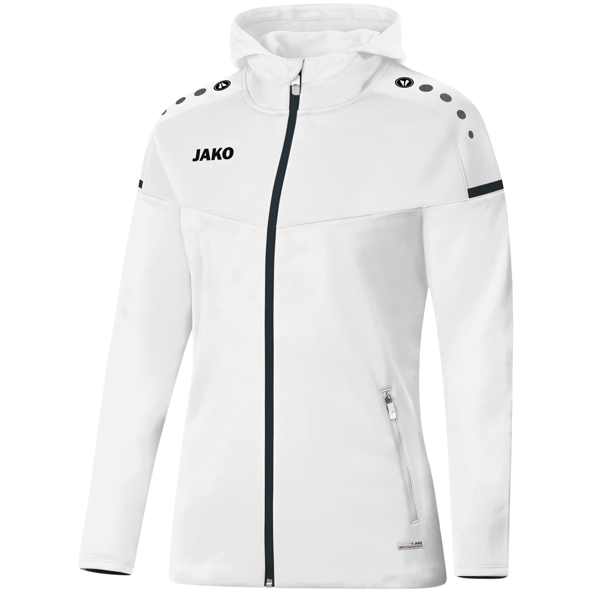 JAKO Kapuzenjacke_Champ_20 6820D 00 weiß