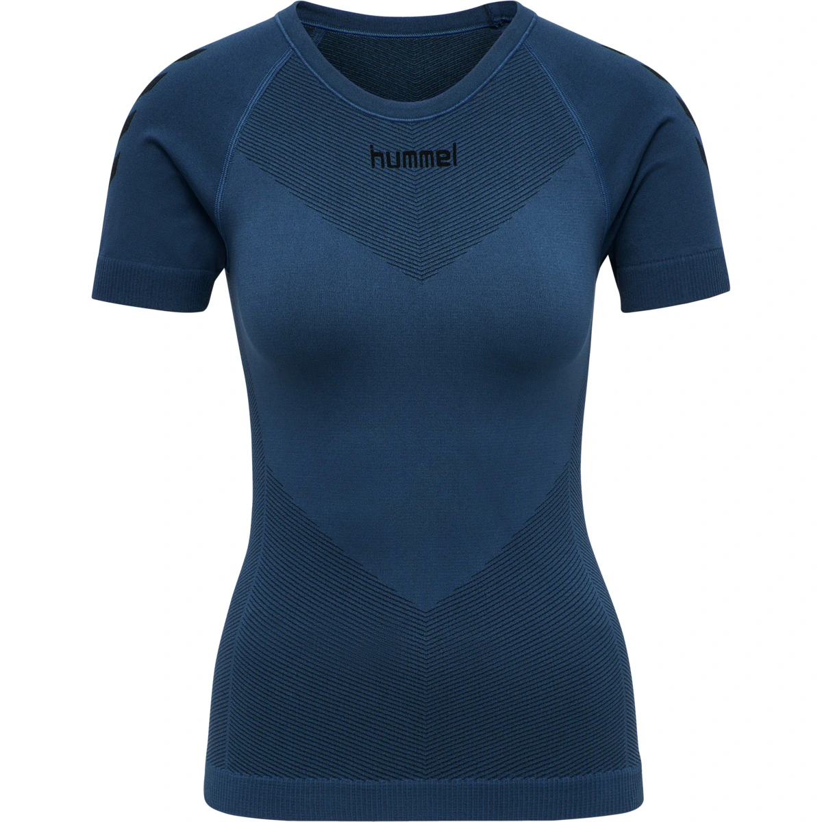 HUMMEL Damen_Hemd__FIRST_SEAMLESS_JERSEY__WOMAN 202644 7642 DARK DENIM