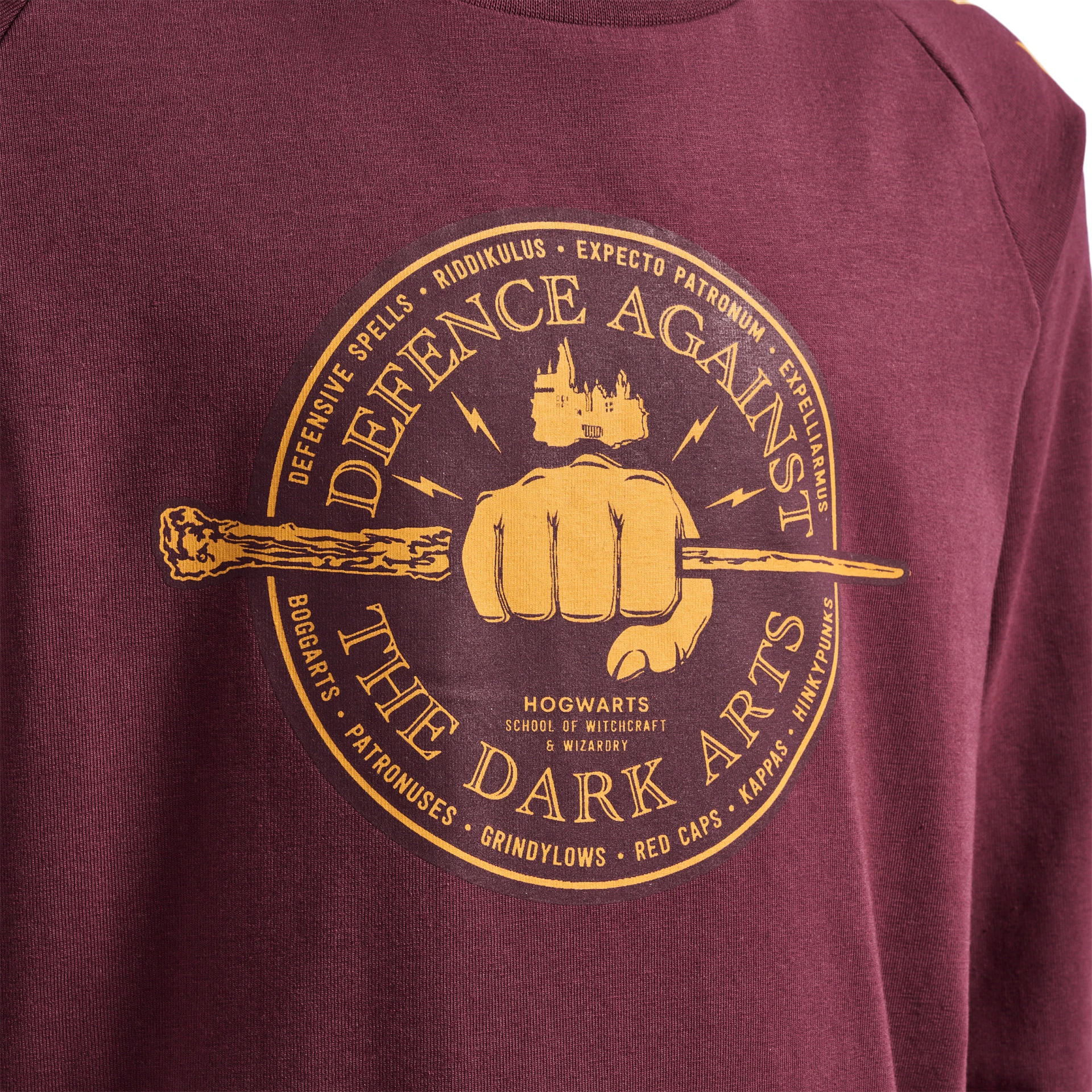 HUMMEL hmlHARRY_POTTER_T_SHIRT_LS___CATAWBA_GRAPE___110 222548 3679 CATAWBA GRAPE