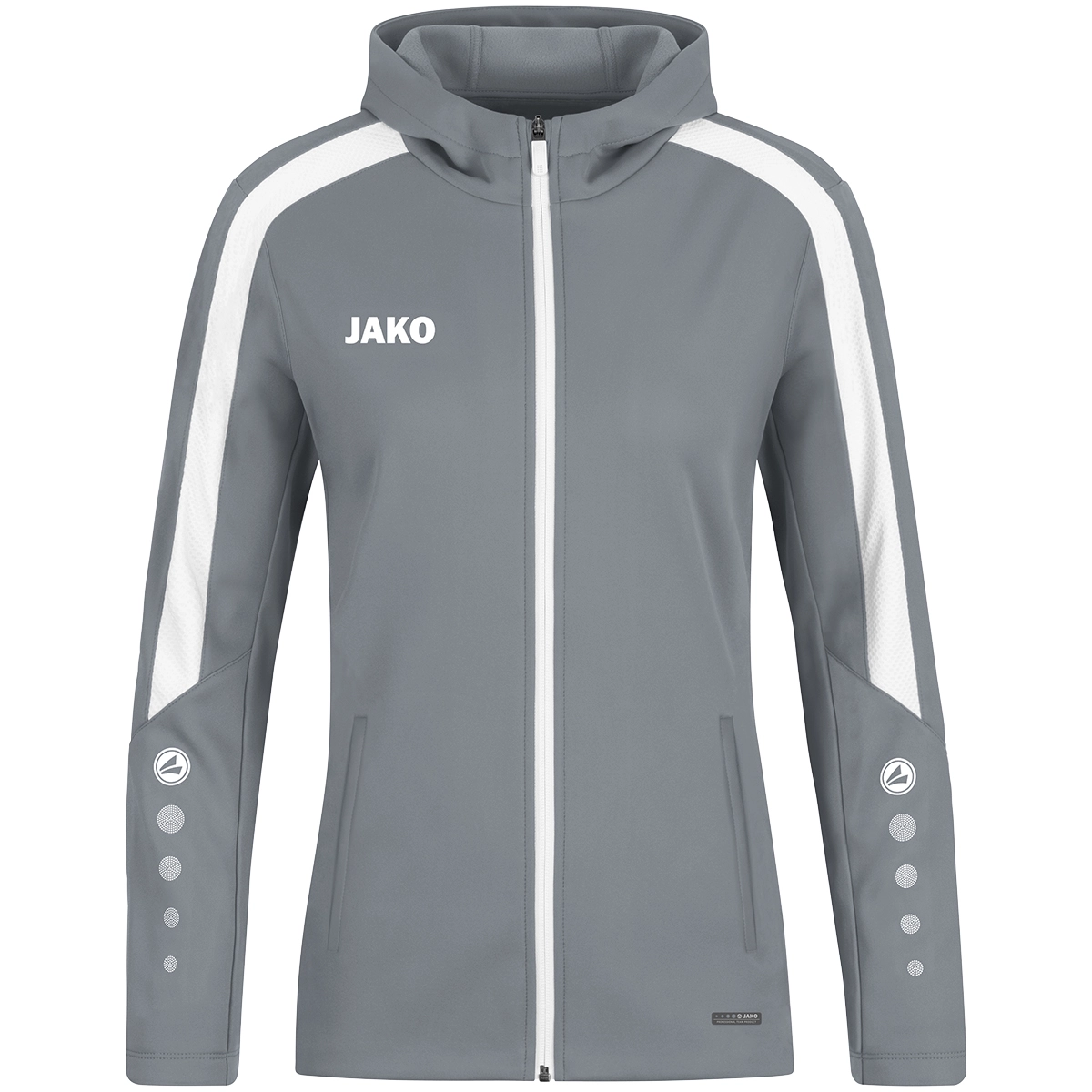 JAKO Kapuzenjacke_Power JAKO Kapuzenjacke_Power 6823D 840 steingrau