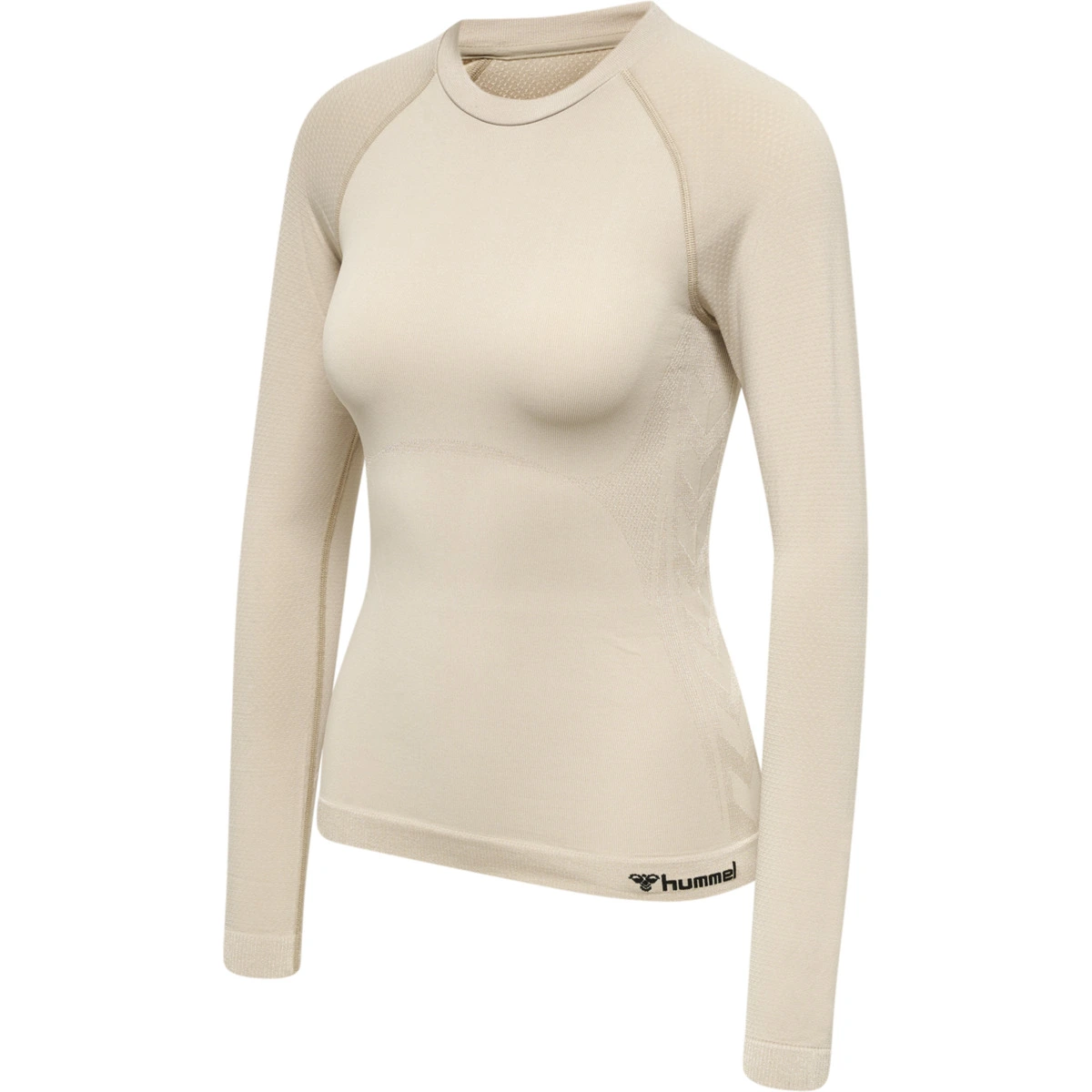 HUMMEL hmlCLEA_SEAMLESS_TIGHT_T_SHIRT_LS 214533 2119 CHATEAU GRAY
