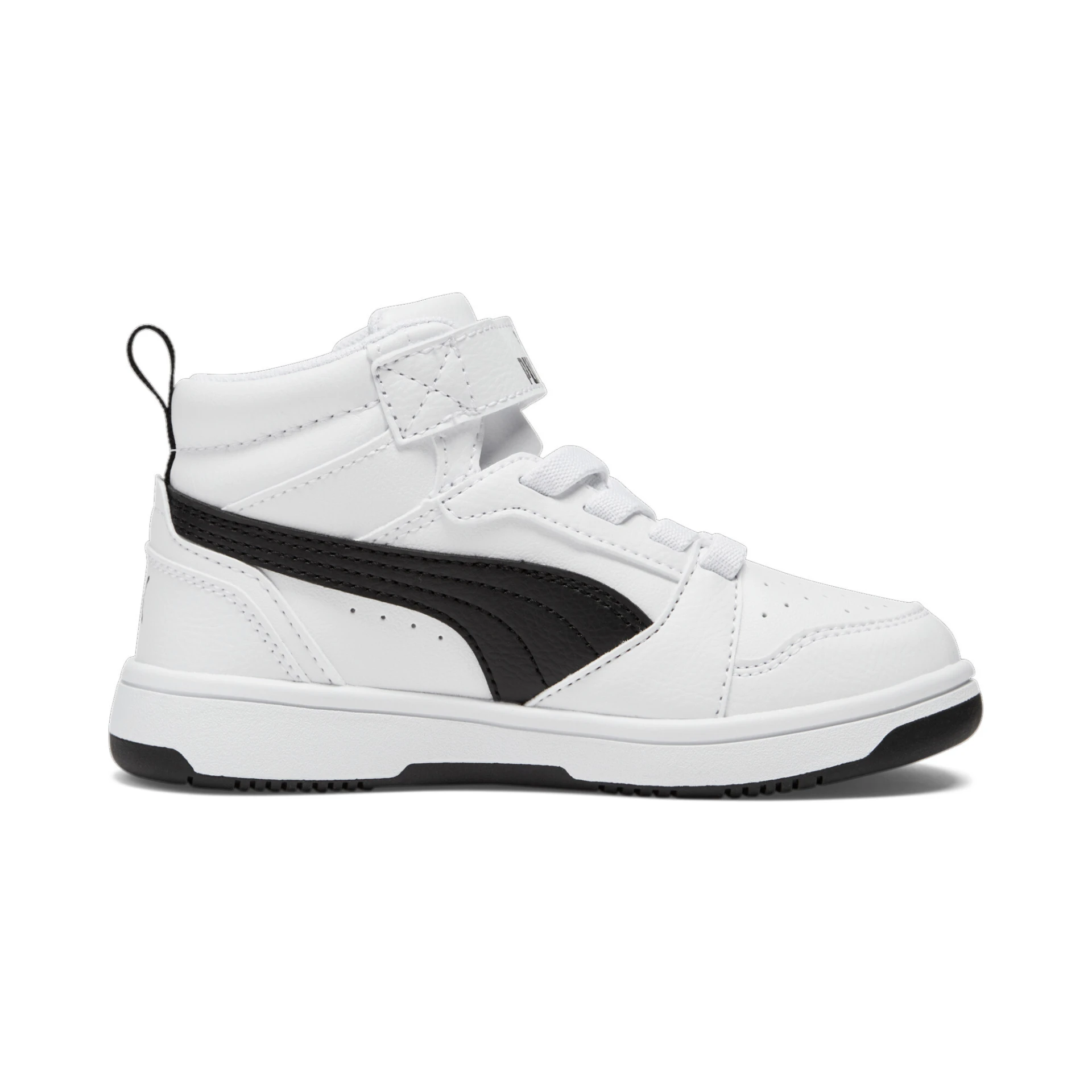 PUMA Puma_Rebound_V6_Mid_AC_plus_PS 393832 002 PUMA WHITE-PUMA BLACK