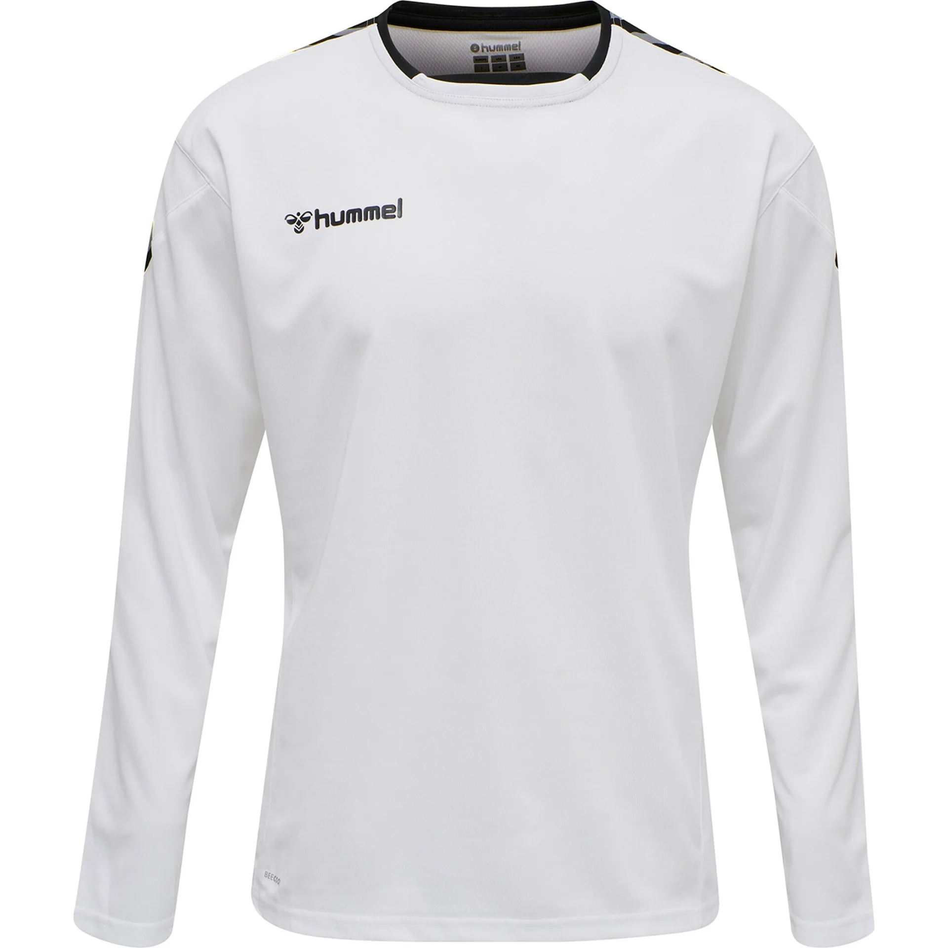 HUMMEL Herren_Shirt_AUTHENTIC_POLY_JERSEY_L_S 204922 9001 WHITE