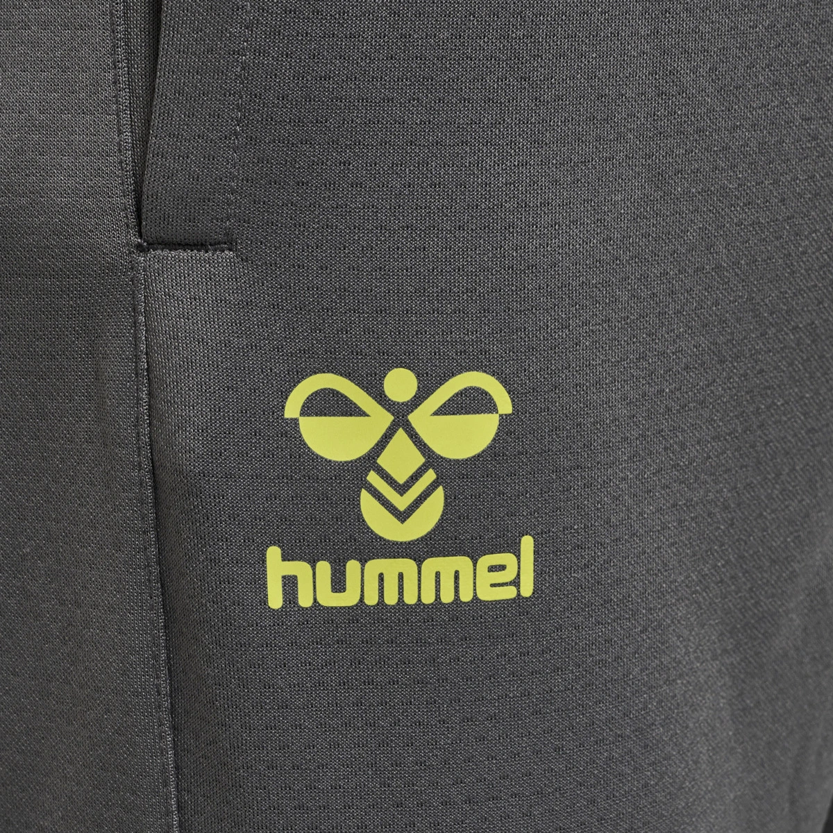 HUMMEL hmlONGRID_POLY_PANTS 216120 2172 FORGED IRON/DARK CITRON