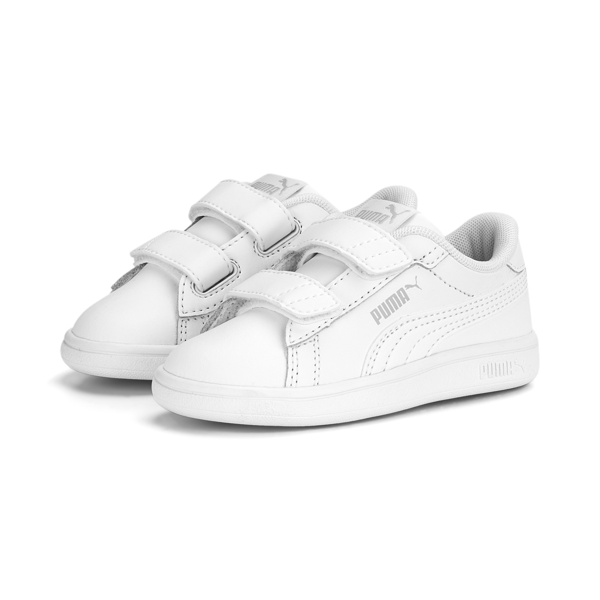 002 PUMA WHITE-COOL LIGHT GRAY