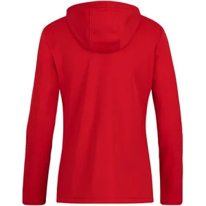 JAKO Damen_Kapuzensweat_Kapuzenjacke_Power A4T023DA6823D 100 rot