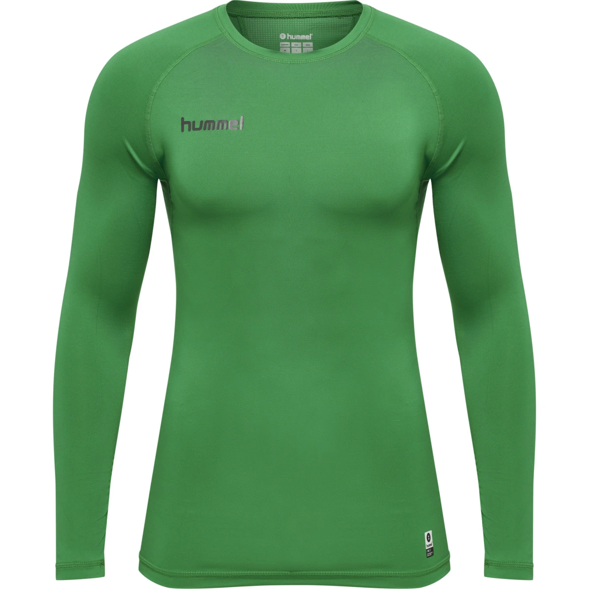 HUMMEL Herren_T_Shirt_HML_FIRST_PERFORMANCE_JERSEY_L_S 204502 6235 JELLY BEAN