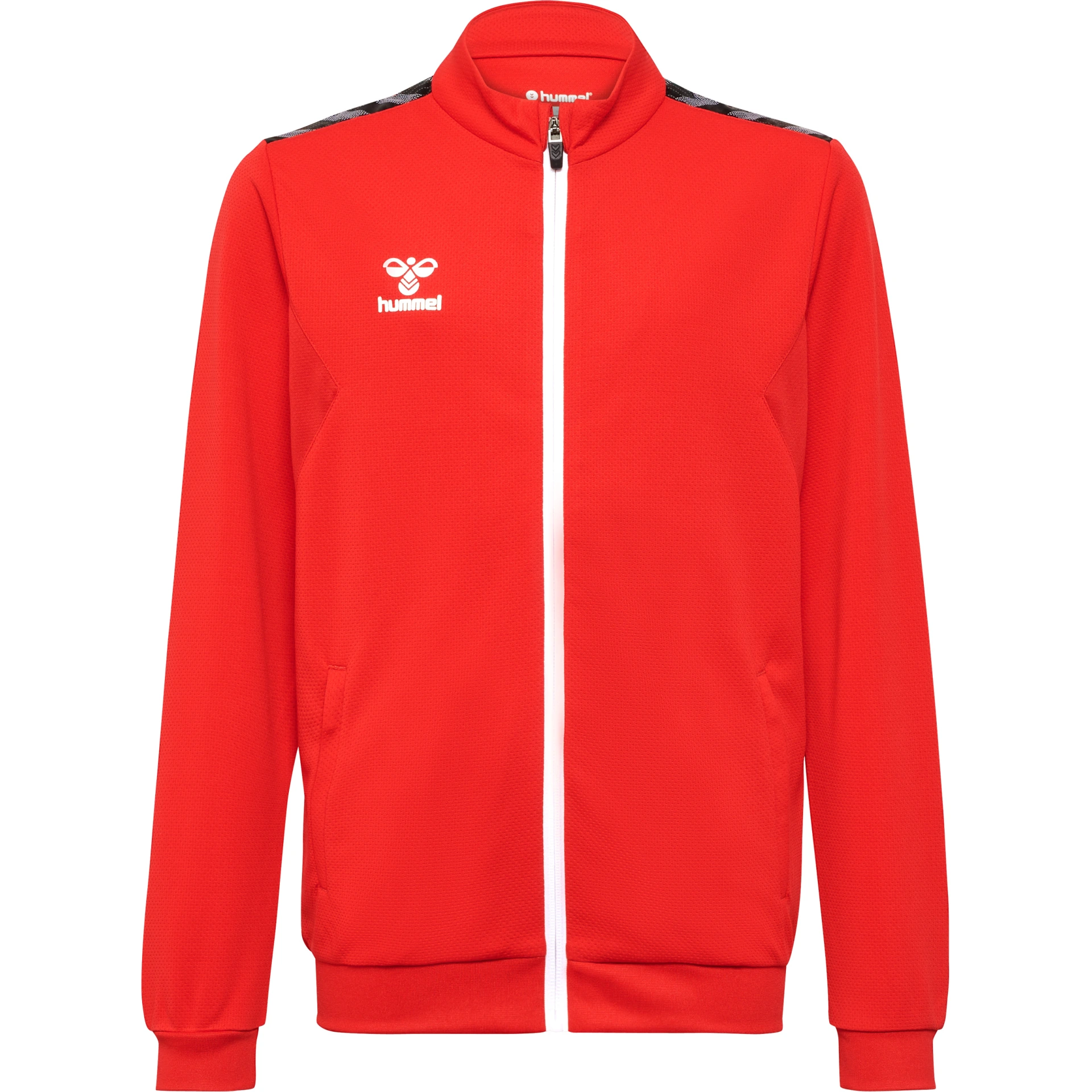 HUMMEL hmlAUTHENTIC_PL_ZIP_JACKET_KIDS 219983 3062 TRUE RED