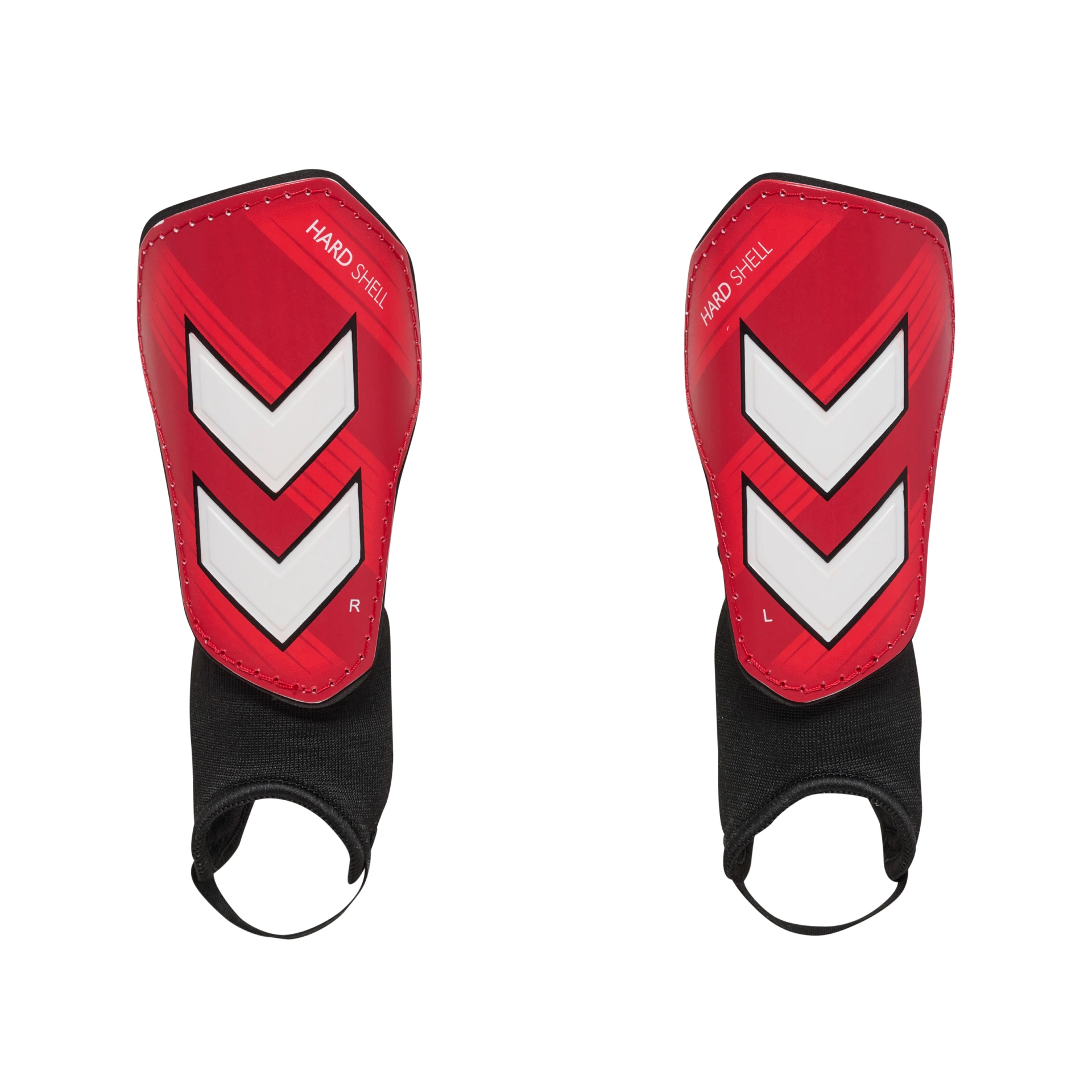 HUMMEL HML_SHIN_GUARDS_HARD_SHELL 224971 4120 POMPEIAN RED