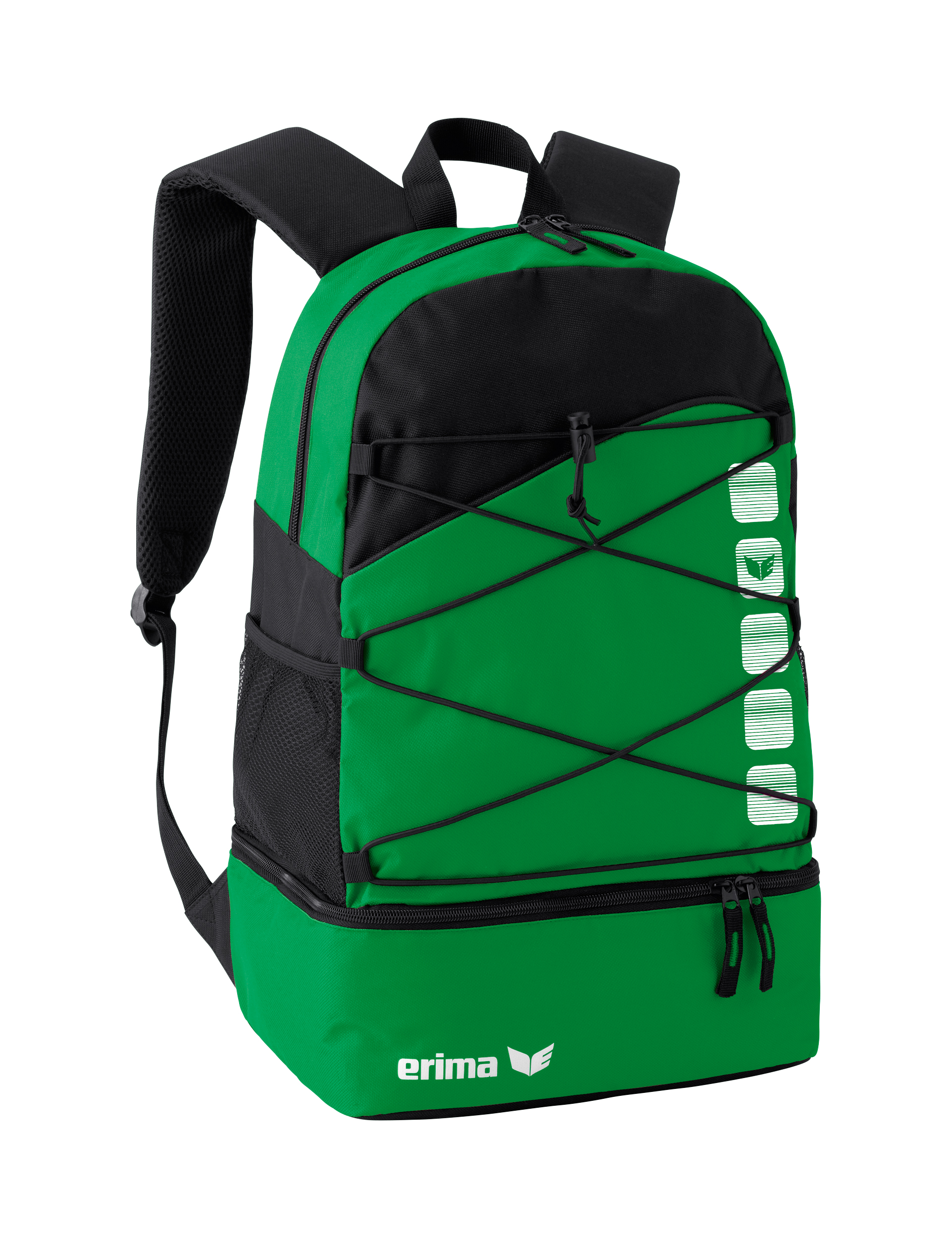 ERIMA Club_5_Multifunktionsrucksack_mit_Bodenfach 723342 660950 smaragd/black