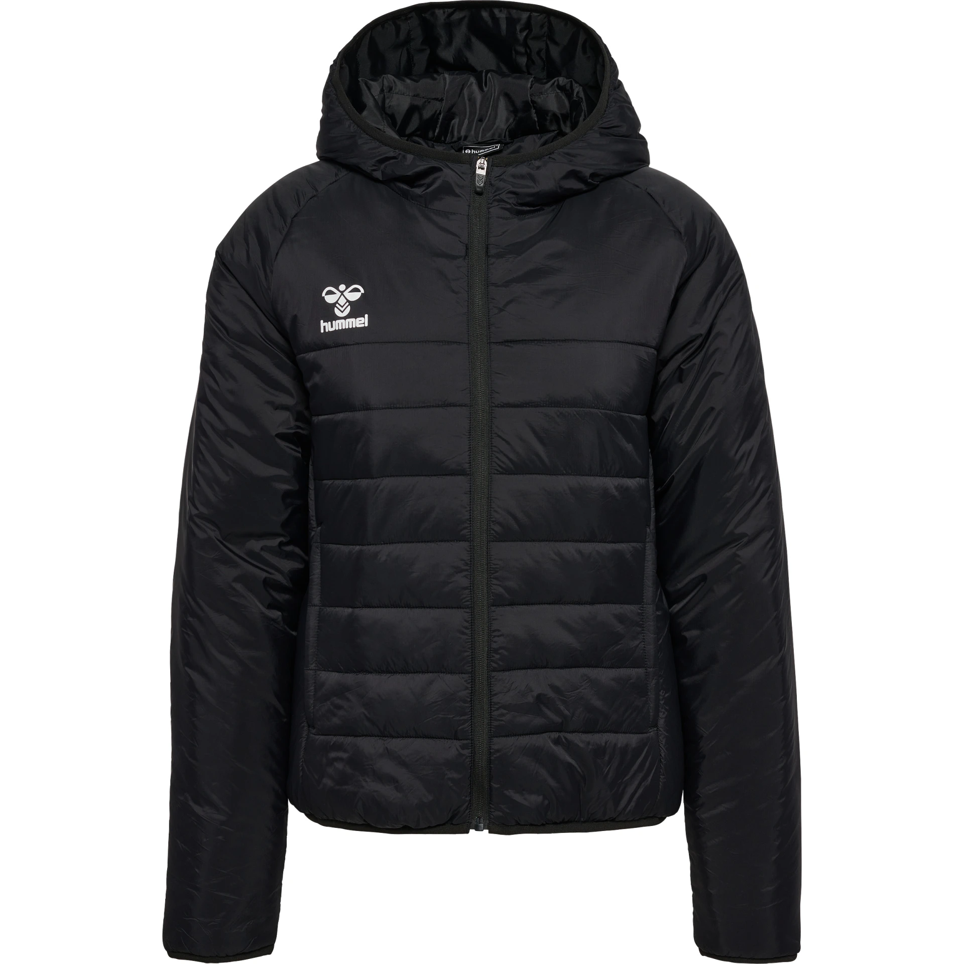 HUMMEL hmlGO_QUILTED_HOOD_JACKET_WOMAN 221003 2001 BLACK