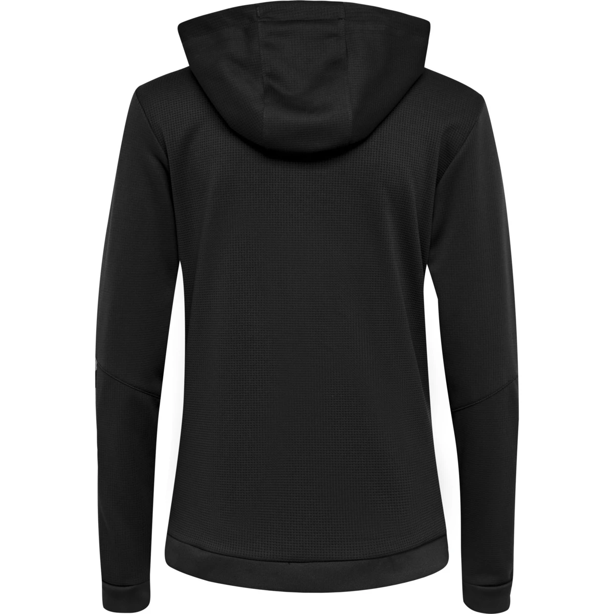 HUMMEL Damen_Kapuzensweat_hmlAUTHENTIC_POLY_ZIP 204939 2114 BLACK/WHITE