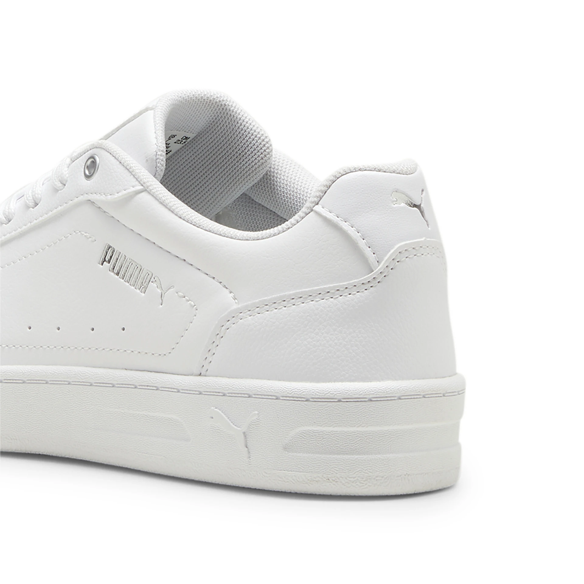 PUMA Court_Classy 395021 001 PUMA WHITE-PUMA SILVER