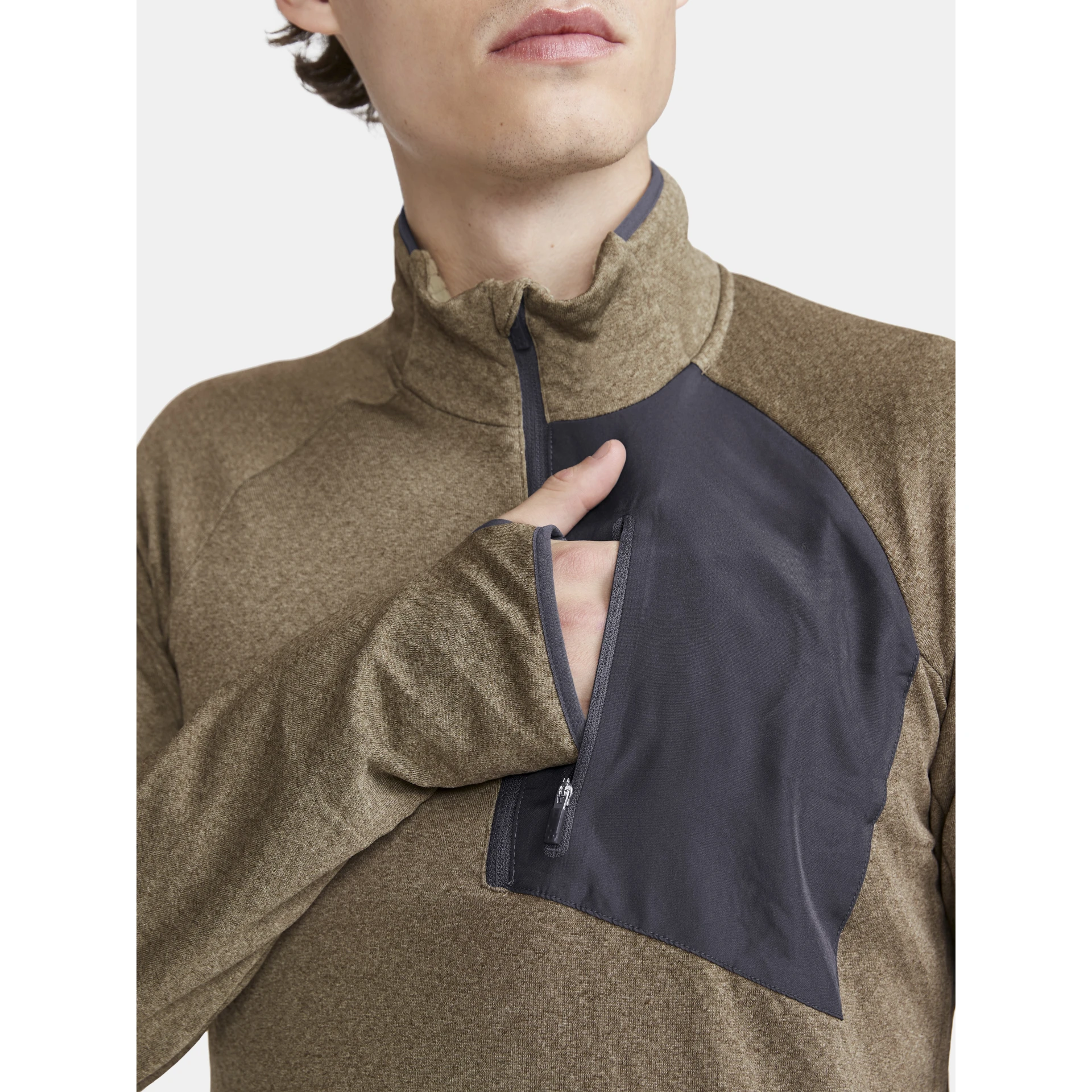 CRAFT CORE_Trim_Thermal_Midlayer_M 1909500 636200 FIR-MELANGE