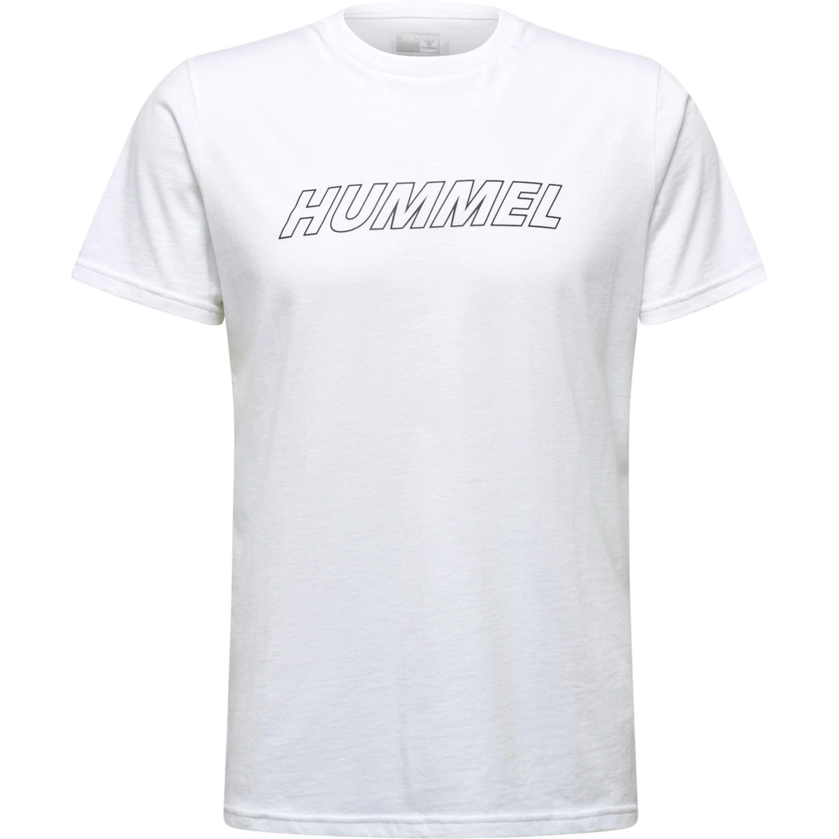 HUMMEL Herren_Shirt_hmlTE_CALLUM_COTTON_T_SHIRT 213470 9582 WHITE/ASPHALT