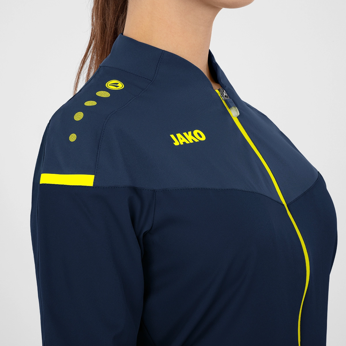 JAKO Herren_Praesentationsjacke_Champ_20 9820 93 marine/darkblue/neongelb