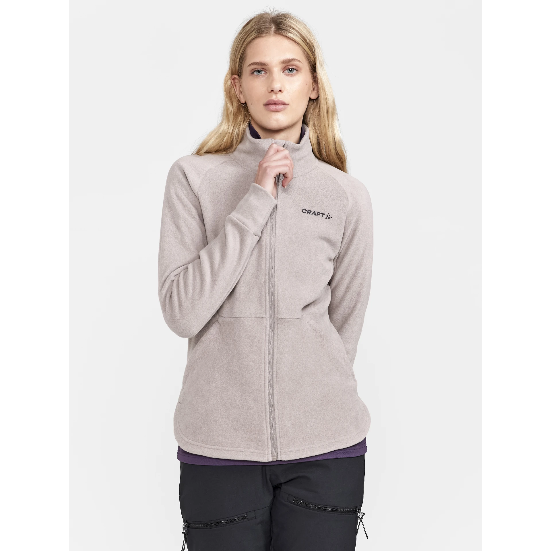 CRAFT ADV_Fleece_Midlayer_W 1914123 230000 CLAY