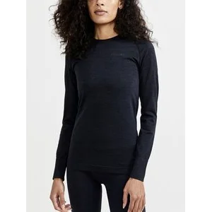 CRAFT Damen_Unterwaesche_CORE_DRY_ACTIVE_COMFORT_LS_W 1911168 B999000 BLACK