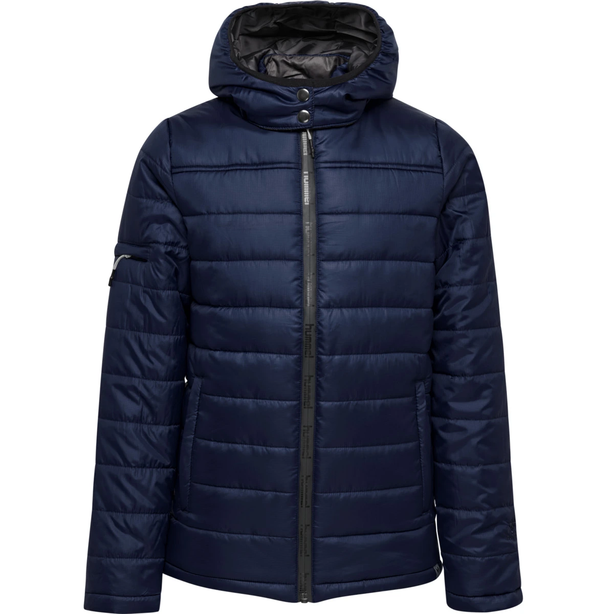 HUMMEL hmlNORTH_QUILTED_HOOD_JACKET_KIDS 206695 7026 MARINE