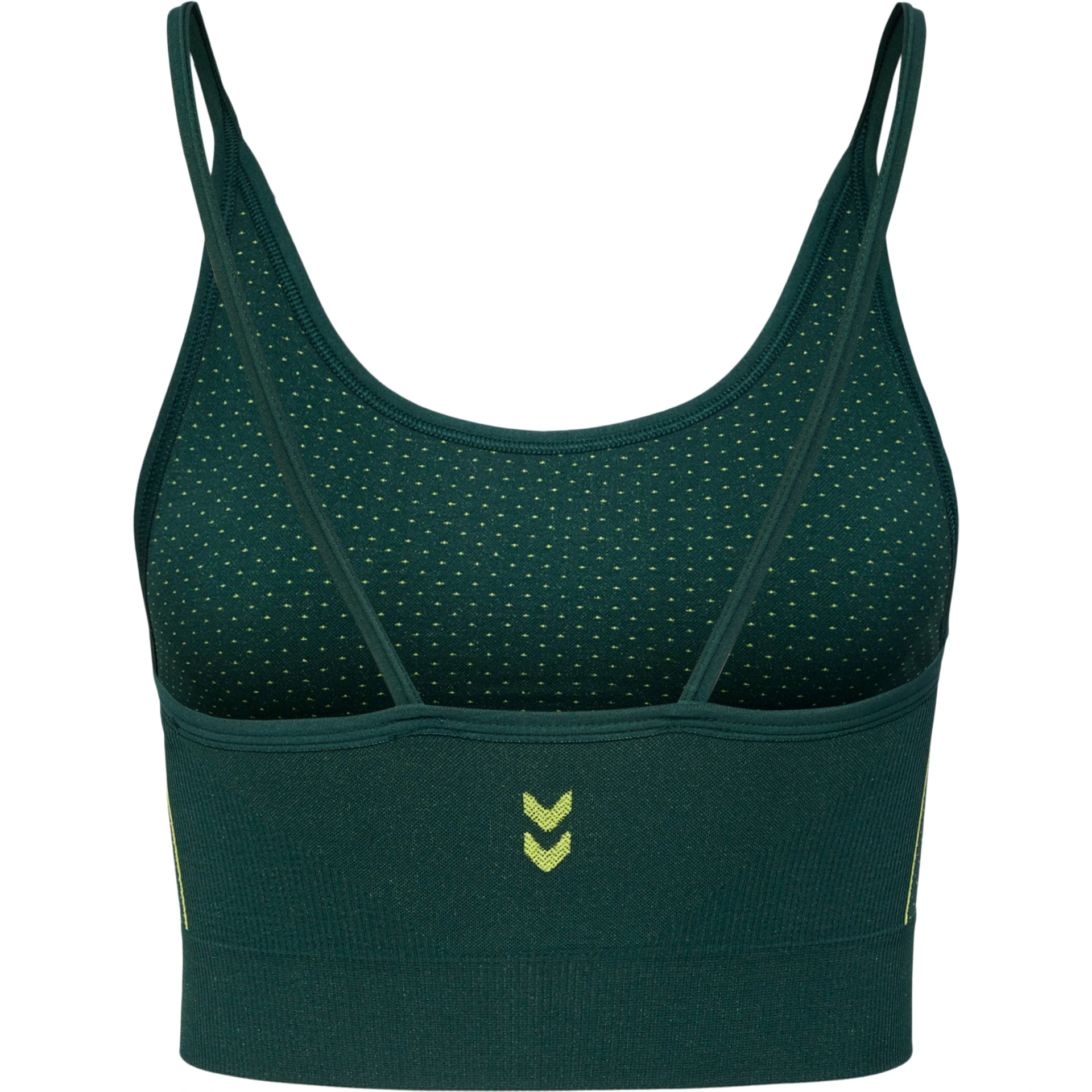 HUMMEL hmlMT_ZONE_SEAMLESS_SPORTS_BRA___DEEP_TEAL_SULPHUR_SPRING___XS 221592 6186 DEEP TEAL/SULPHUR SPRING