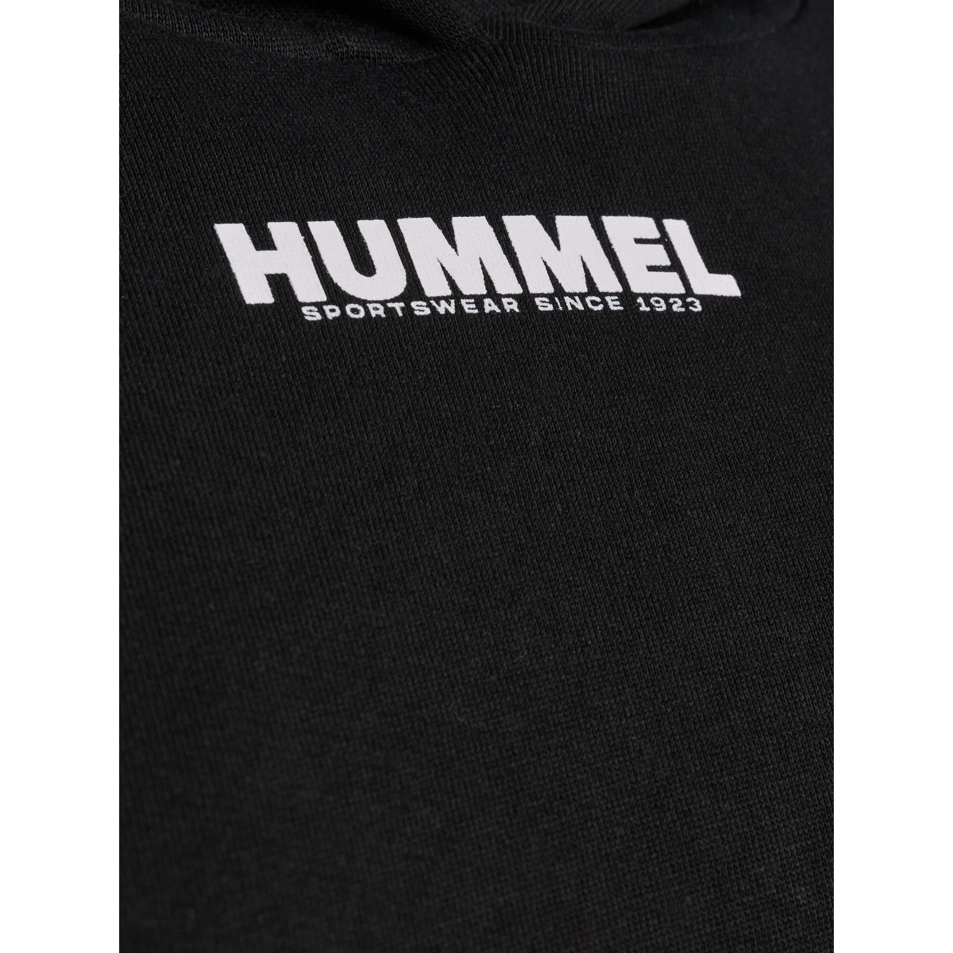 HUMMEL hmlLEGACY_WOMAN_HOODIE_PLUS 218411 2001 BLACK