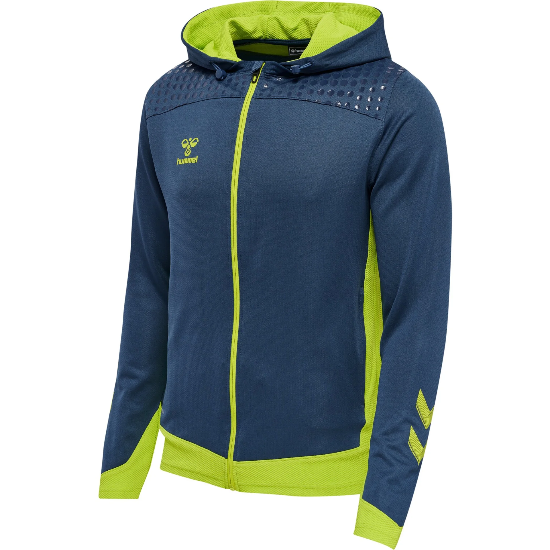 HUMMEL HUMMEL_Herren_Kapuzensweat_LEAD_ZIP_POLY_HOODIE 207411 7642 DARK DENIM