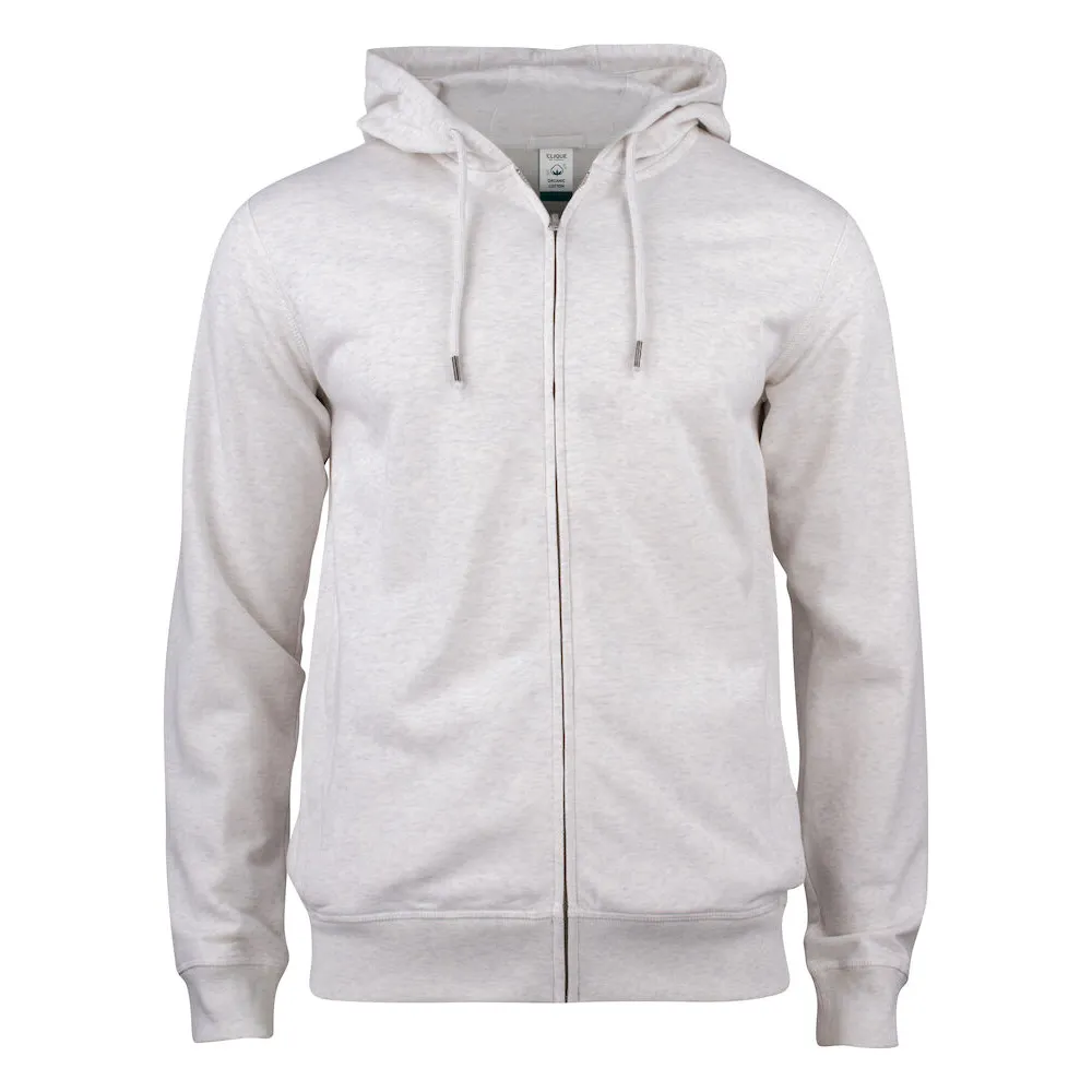 CLIQUE Premium_OC_Hoody_Full_Zip 021004 925 natur meliert