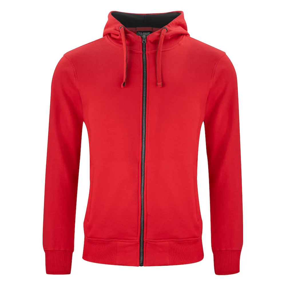 CLIQUE Classic_Hoody_Full_Zip 021044 35 rot