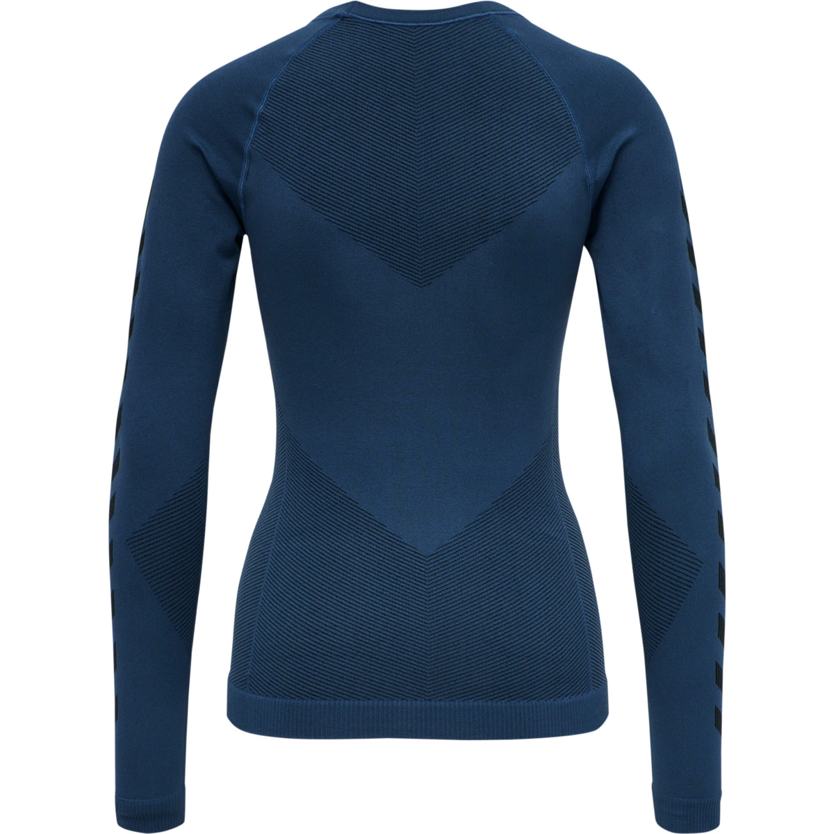 HUMMEL Damen_Hemd__FIRST_SEAMLESS_JERSEY_L_S_WOMAN 202645 7642 DARK DENIM