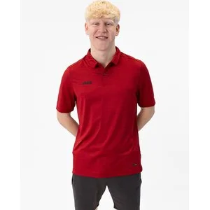 JAKO Herren_Polo_Premium_Basics A4T023HR6329 01 rot meliert