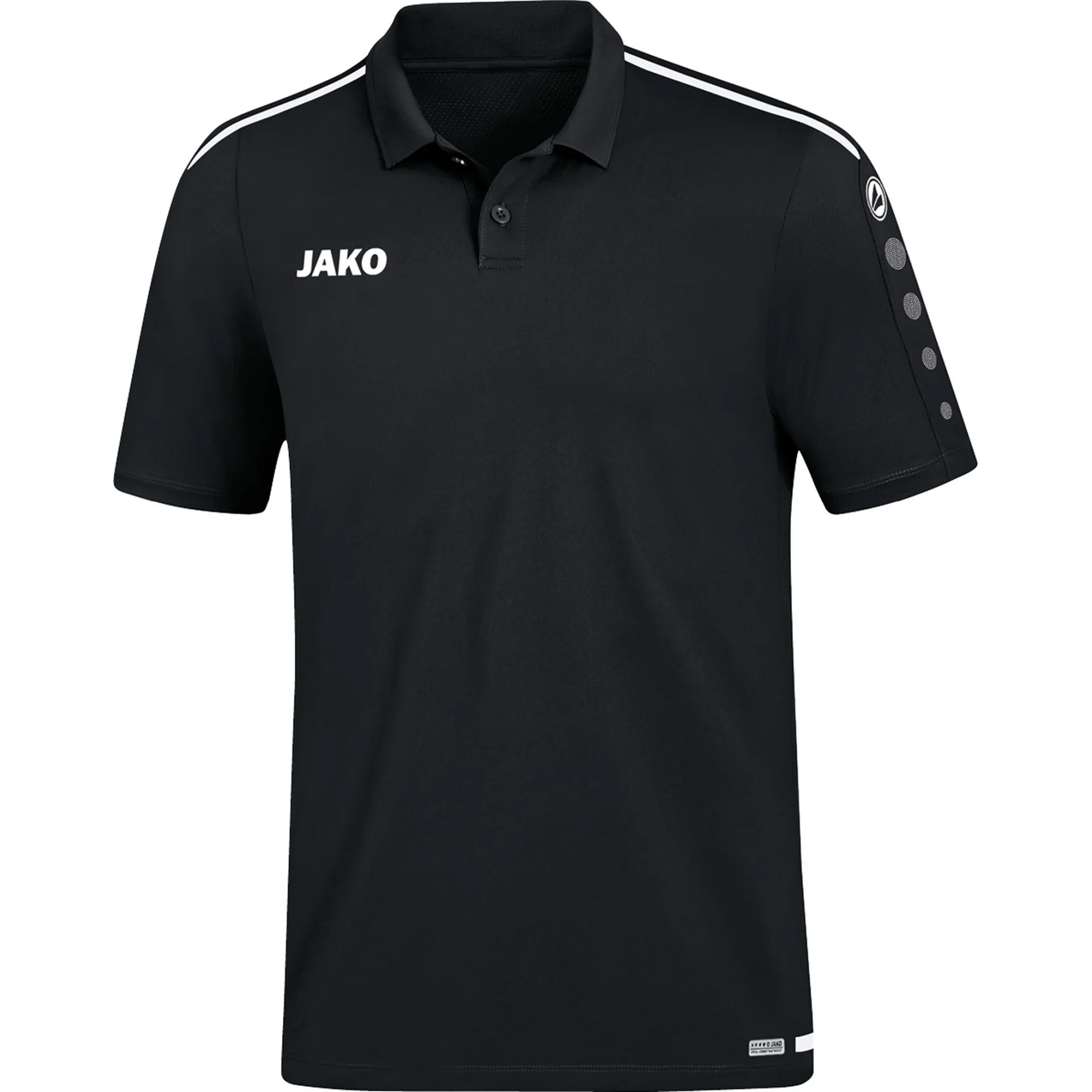 JAKO Fussball___Teamsport_Textil___Poloshirts_Striker_20_Poloshirt 6319 08 schwarz/weiß