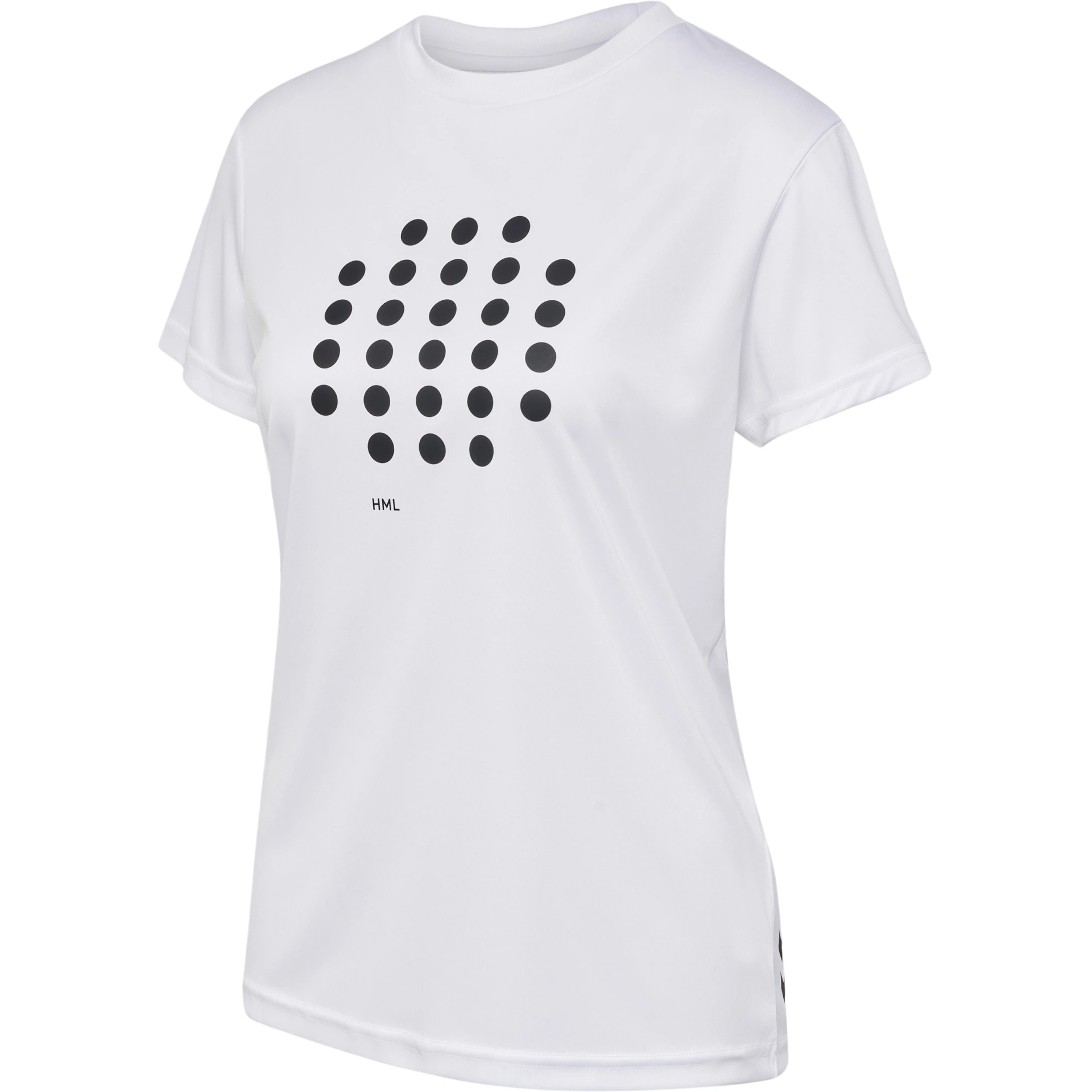 HUMMEL hmlCOURT_T_SHIRT_S_S_WOMAN___WHITE___M 219149 9001 WHITE